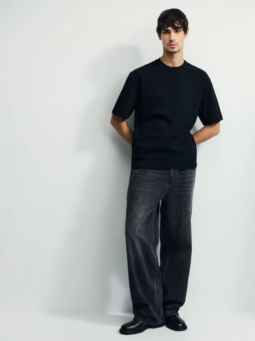 Футболка oversize из 100% хлопка / Zarina  фото 2