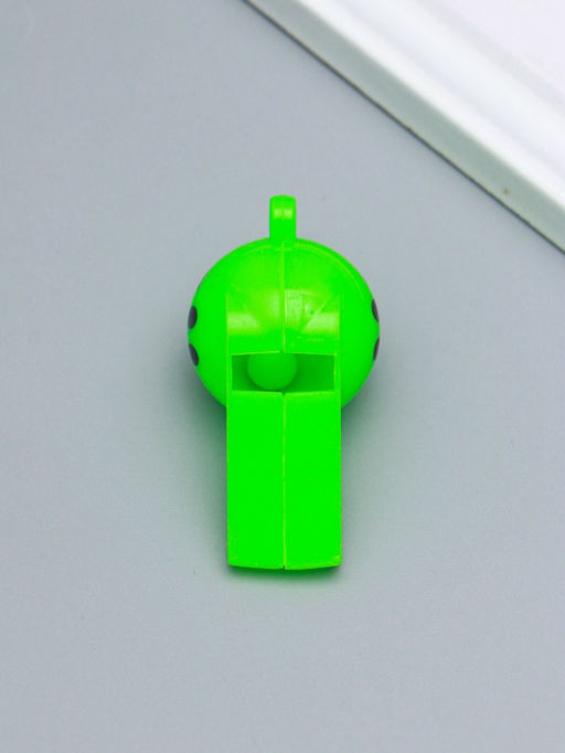 Цена за 12 шт. Свисток пластик "Смайл", МИКС