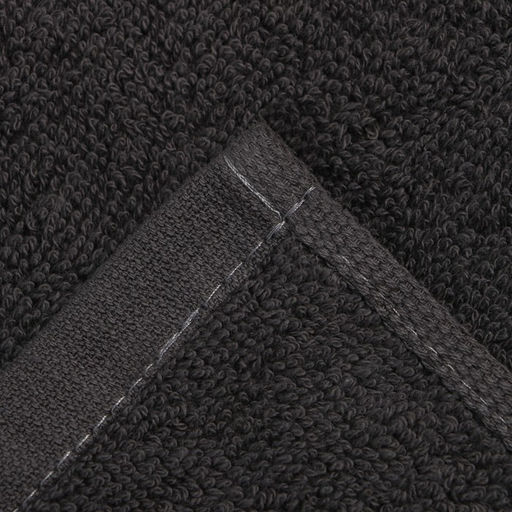 Полотенце махровое для ног 50х70см, графит 100% хлопок, 400 г/м - Текстиль центр фото 4