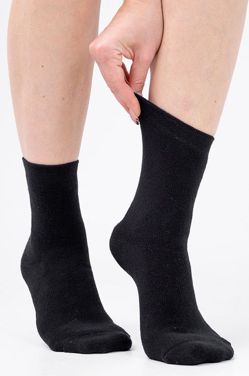 Носки однотонные махровые 2 пары Happyfox