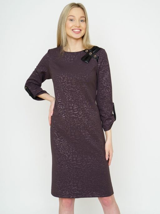 Платье жен.арт.932/1-3,коричневое