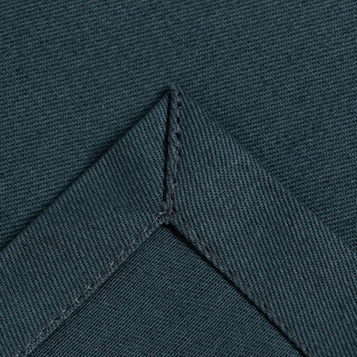 Набор салфеток с декоративными кольцами Grey pleasure, 40×40 см - 2 шт., 100% хлопок, саржа 190 г/м²