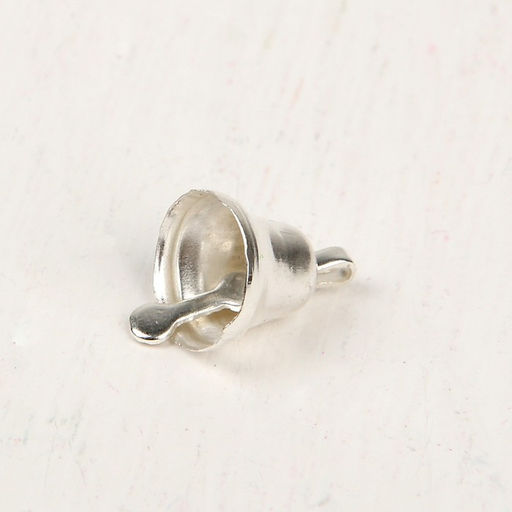 Колокольчик для рукоделия, набор 40 шт., размер 1 шт. — 0.6 см, серебряный