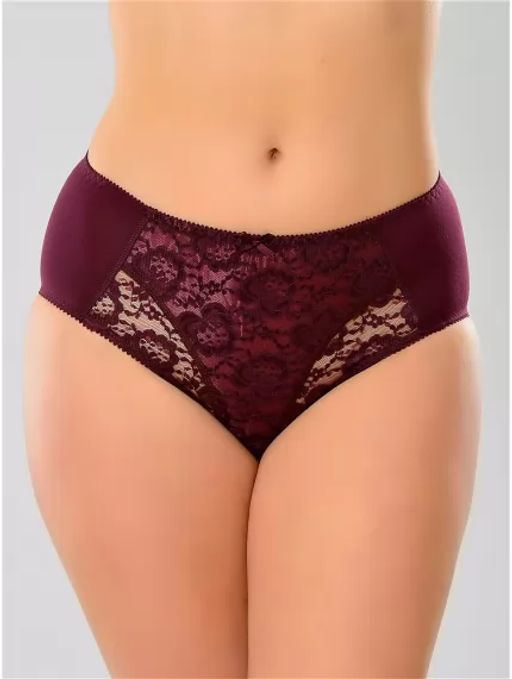 Т064 трусы сливовое вино