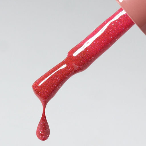 Гель лак для ногтей, неоновый, светоотражающий, трехфазный, 10 мл, LED/UV, розовый (17)