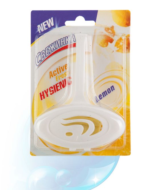 СВЕЖИНКА освежитель-подвеска WC 30гр Лимон