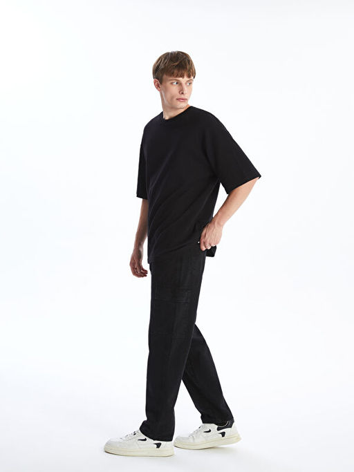 Baggy Fit Erkek Jean Pantolon