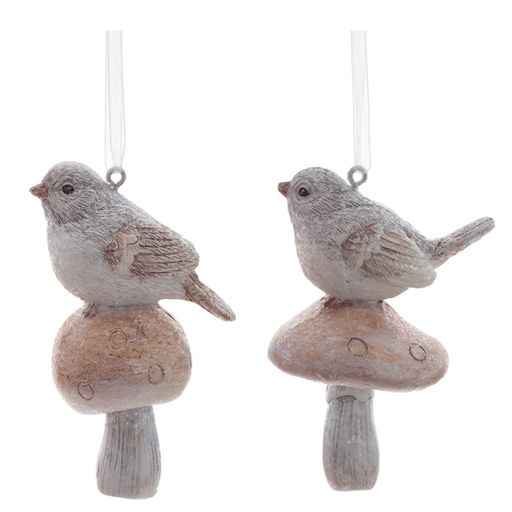 Изделие декоративное подвесное "Птичка", L5,5 W4,5 H7,5 см, 2в.