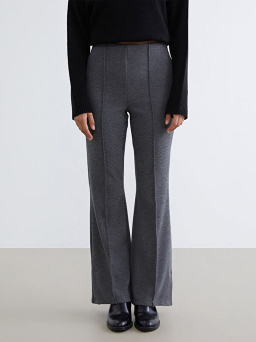 Beli Lastikli ?spanyol Pa?a Kad?n Pantolon