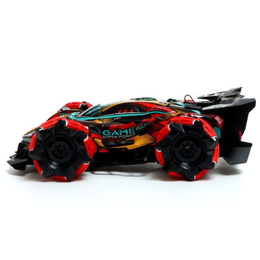 Машинка на пульте управления Гоночная, радиоуправление, работает от аккумулятора, эффект дыма, световые эффекты, цвет красный - Simaland фото 2