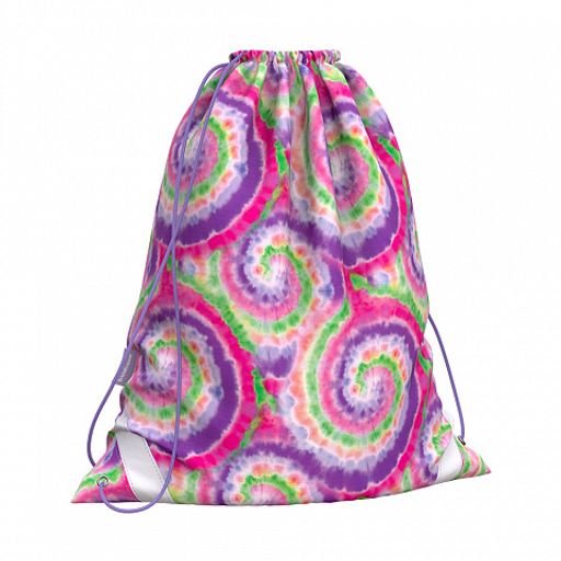 Цена за 1 шт. Мешок для обуви ErichKrause 365x440мм Pink Tie-Dye