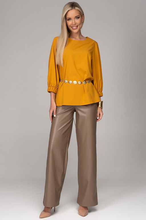 Туника Лакона (горчица) - Эльза фото 21