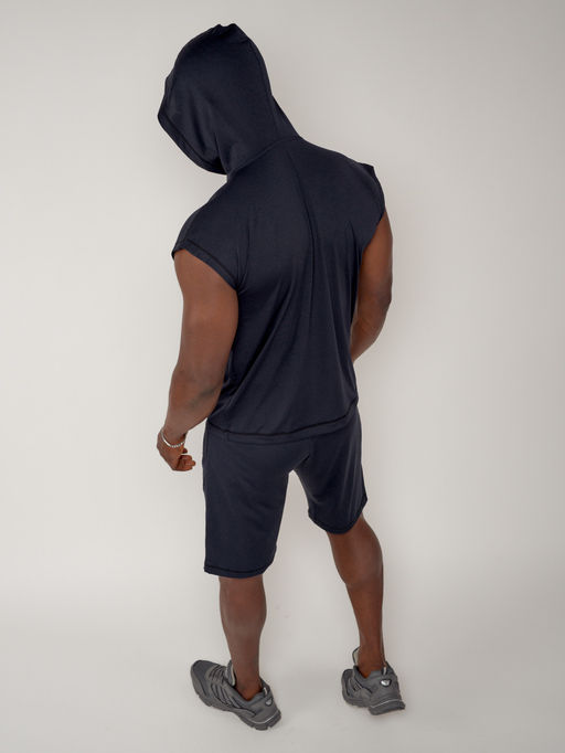 Спортивный костюм летний мужской темно-синего цвета 2262TS - Chunmai фото 11