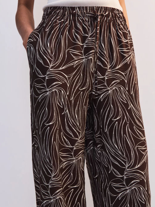 Брюки прямого кроя с принтом ZR2605012124-256 / Zarina