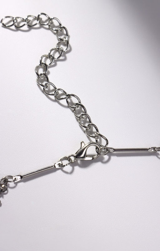 Чокер «Металлика» крестики, цвет серебро, L=30 см