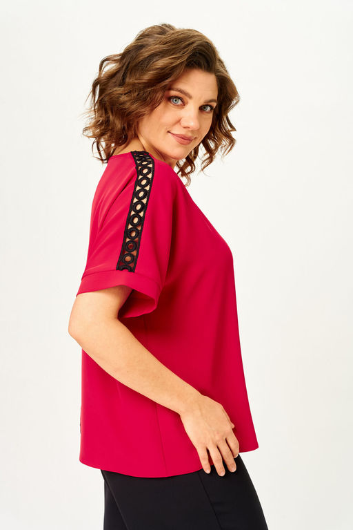 Блуза Rumoda 2274 красный кр. р.