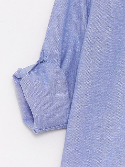 Basic Uzun Kollu Erkek ?ocuk G?mlek