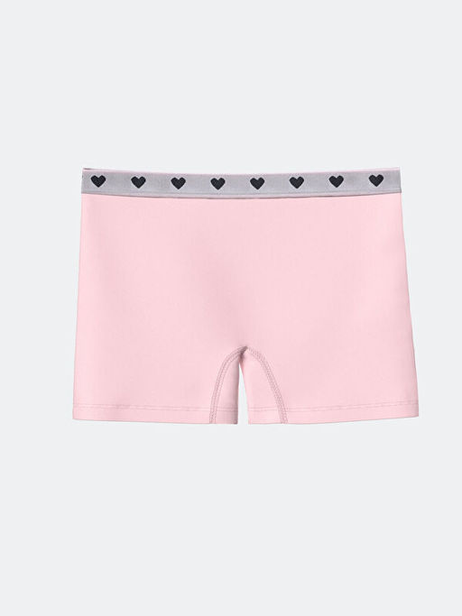 Bask?l? K?z ?ocuk Boxer 3l?