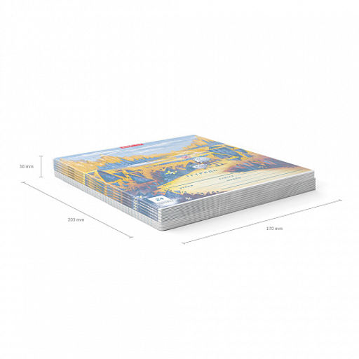 Цена за 160 шт. Тетрадь школьная ученическая ErichKrause Далекая планета, 24 листа, линейка (в плёнке по 10 шт.)  фото 11