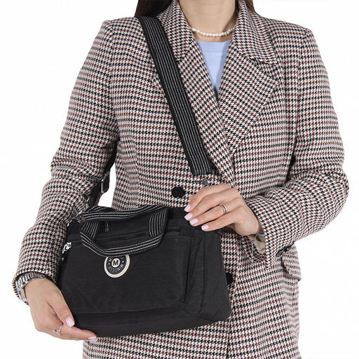 Сумка 8707MD black Mindesa