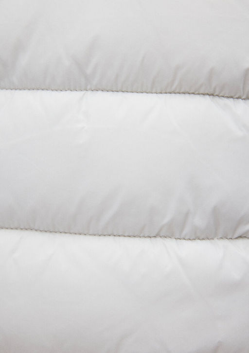 Kapusonlu Gri Sisme Yelek - Mavi фото 7