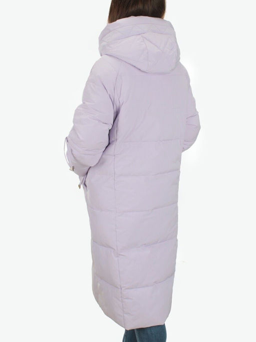 H303 LILAC Пальто зимнее женское (200 гр. холлофайбер) - Fashion фото 4