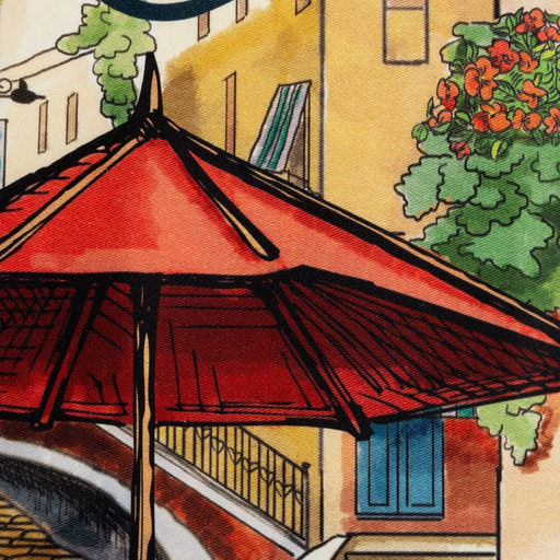 Полотенце Этель: Италия 40х73 см, 100% хлопок, саржа 190 гр/м  фото 4