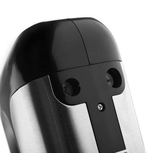 Миксер BRAYER 1303BR-BK, ручной, 500 Вт, 5 скоростей, 2 пары насадок, турборежим, чёрный