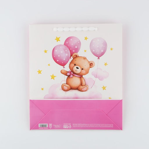 Цена за 2 шт. Пакет ламинированный «Принцессе», M 25.5 х 30 х 9 см