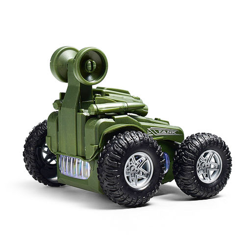 Машина-перевертыш "Трюкач" на батарейках, в пакете