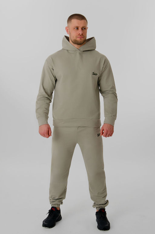 Арт. 63192 Костюм  с брюками мужской 50-58 (5 шт) Цвет:полынь