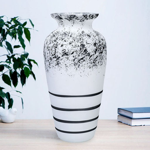 Ваза «Ситула», 35×16 см, (диам.отвер.=7.5 см. диам.от края до края=11.5 см), стекло, МИКС