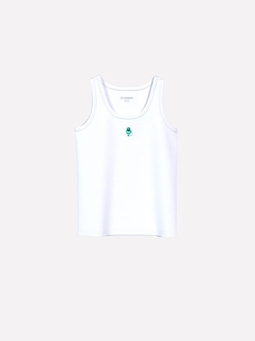 Bisiklet Yaka Erkek ?ocuk Atlet 2li - Waikiki фото 3