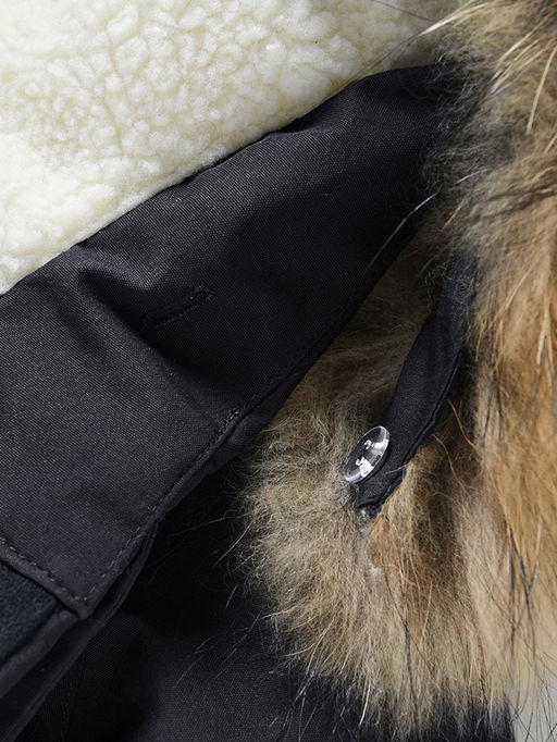 Парка зимняя подростковая для мальчика черного цвета 9343Ch - V a l i a n l y фото 9