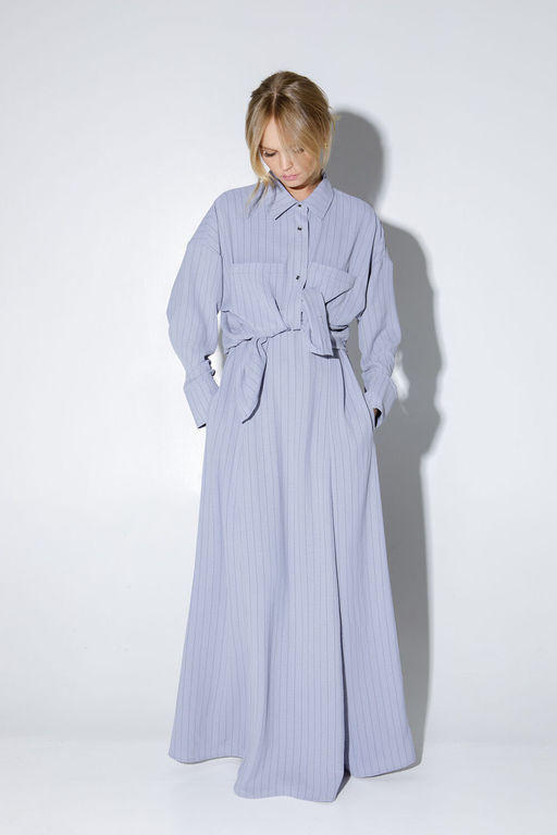 Костюм Pirs 5171 серо-голубой