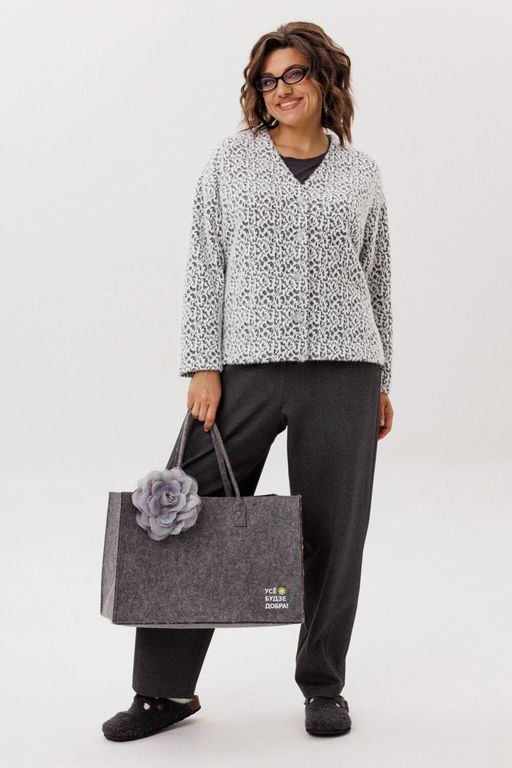 Брюки ANELLI 1660.1-Р дымчатый туз  фото 9