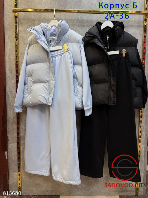 Костюм женский с жилеткой - Bruno фото 5