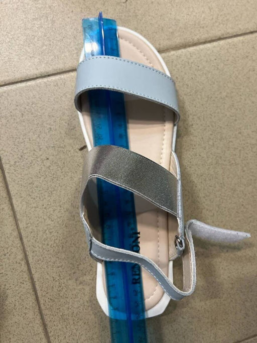 08-PED77-4 BLUE/GRAY Босоножки женские (натуральная кожа) - No name фото 16