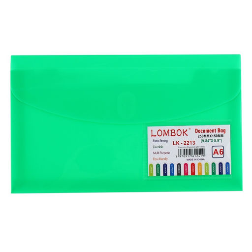 Цена за 12 шт. Папка-конверт на липучке А65, 180 мкр, с расширением, карман для визиток, МИКС - Simaland фото 8