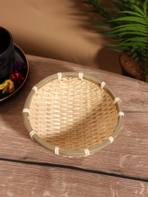 Чаша плетёная в 2 слоя, 15 см, бамбук - Simaland фото 3