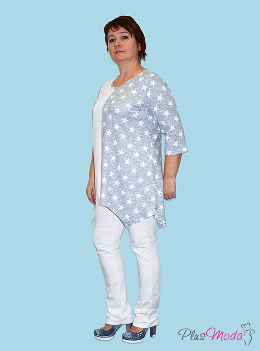 Туника Модель №15 размеры 52-64 - Plusmoda фото 3