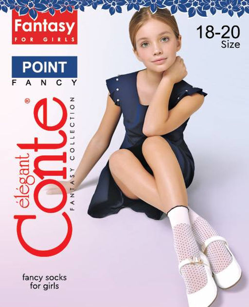 Цена за 2 пары CONTE POINT bianco - Conte elegant фото 5