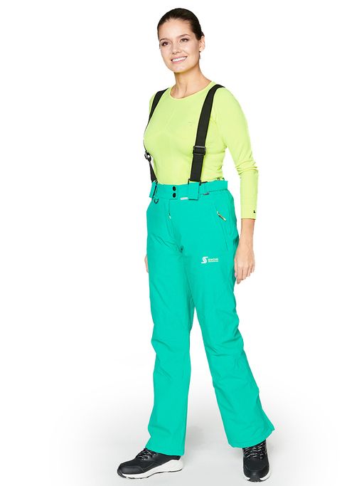 Брюки D-8702 Бирюзовый