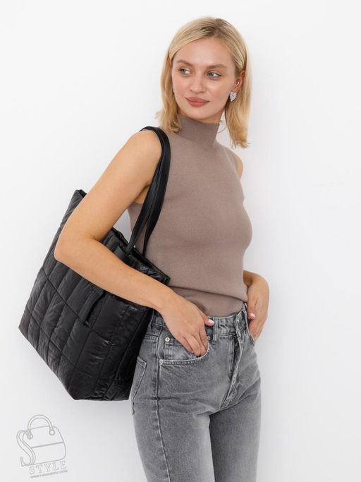 Сумка женская  58272L black Velina Fabbiano-Safenta  в Новосибирске