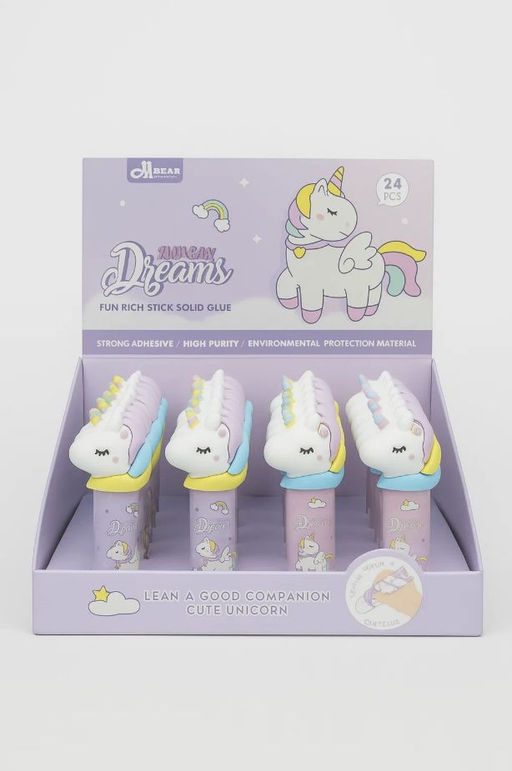 Клей канцелярский "Glue", mix (9 г)