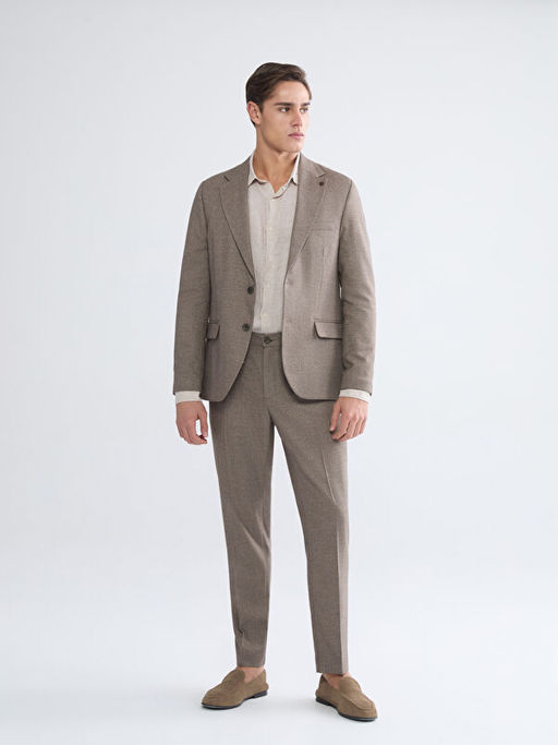 Dar Kal?p Erkek Blazer Ceket