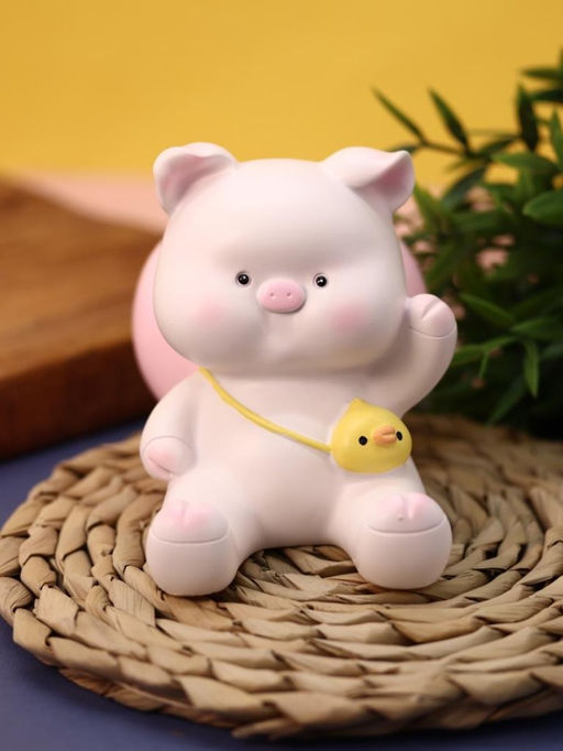 Подставка для канцелярских принадлежностей Luck pig, pink