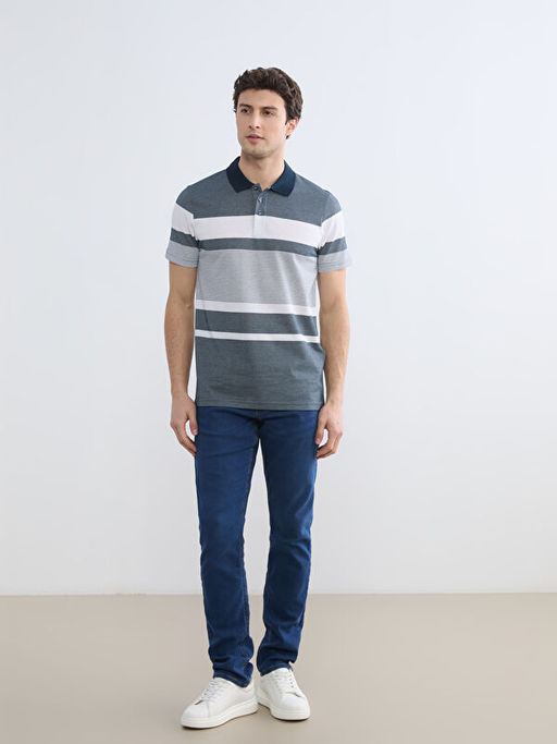 Polo Yaka ?izgili Pike Ti??rt