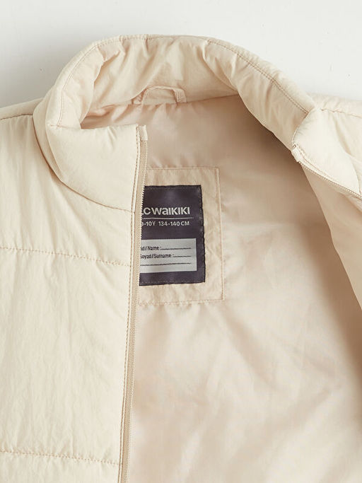 Dik Yaka Erkek ?ocuk ?i?me Yelek