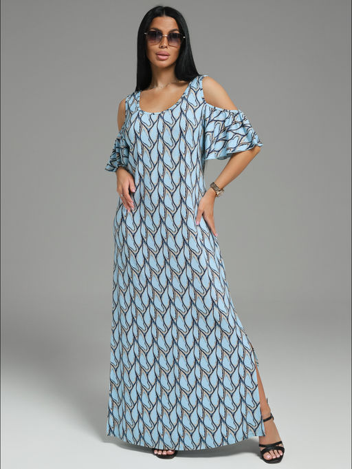 Ялта платье женское (небесный)